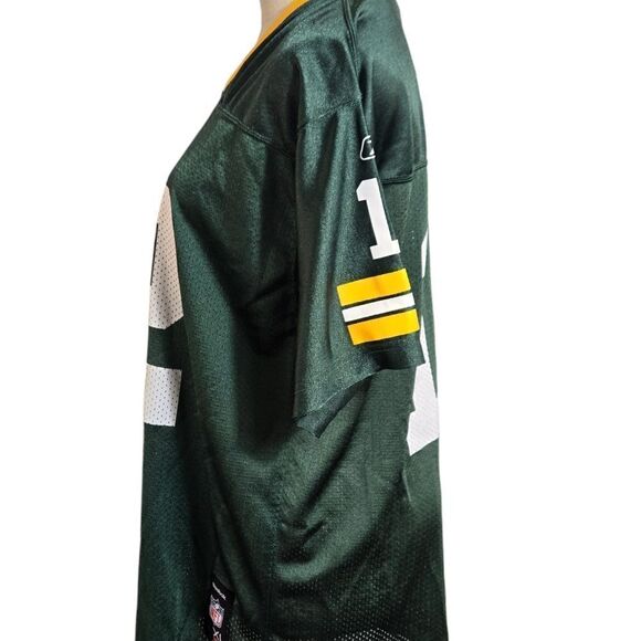 Reebok Aaron Rodgers Green Bay Packers Green Jersey - Picture 4 of 7